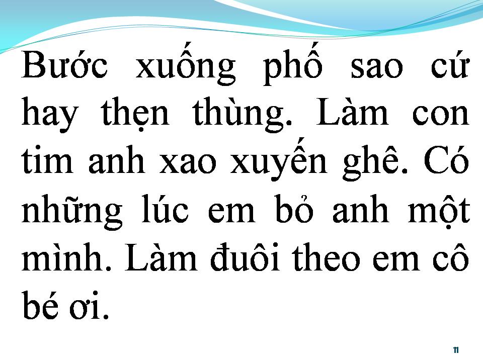 Lời bài hát BÉ MẮT NHUNG