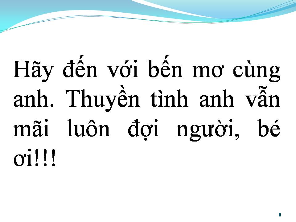 Lời bài hát BÉ ƠI
