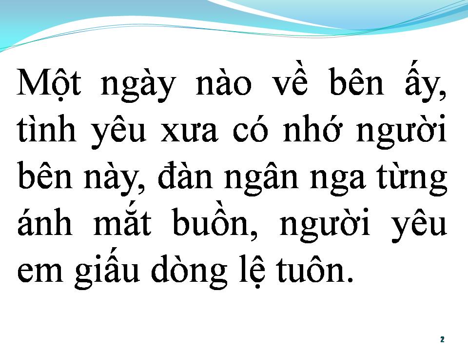 Lời bài hát BÊN ẤY BÊN NÀY