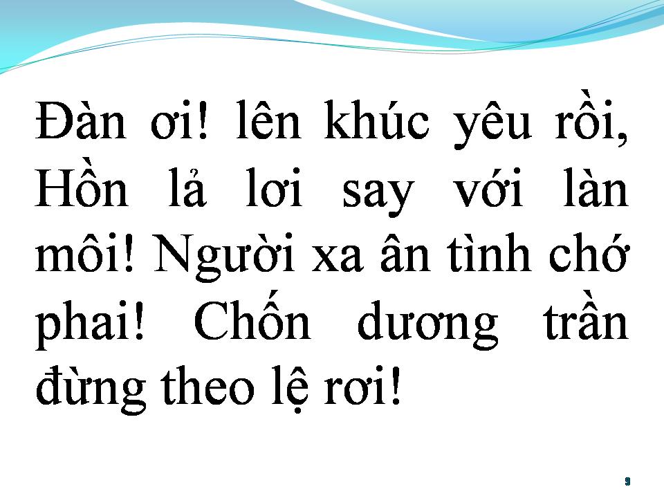 Lời bài hát BẾN ĐÀN XUÂN