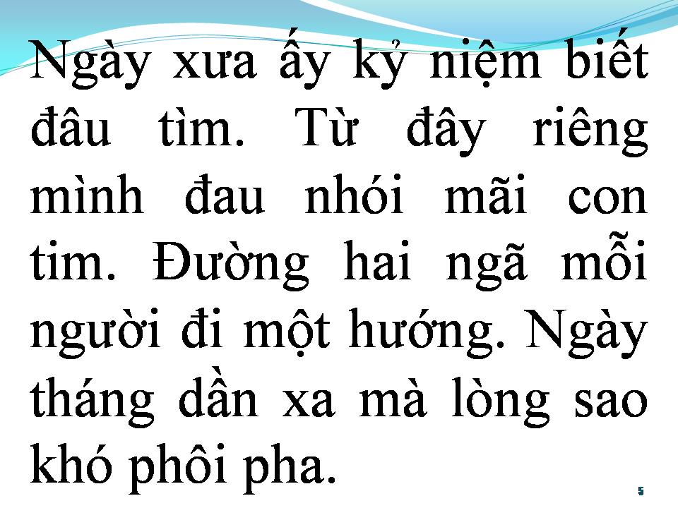 Lời bài hát BẾN ĐỢI ĐÒ TRÔNG