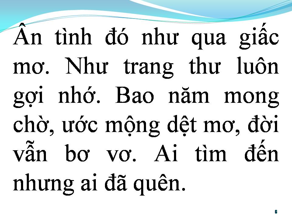 Lời bài hát BẾN ĐỢI ĐÒ TRÔNG