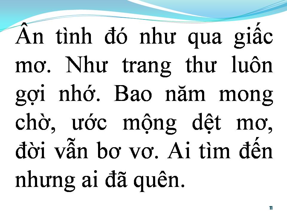 Lời bài hát BẾN ĐỢI ĐÒ TRÔNG