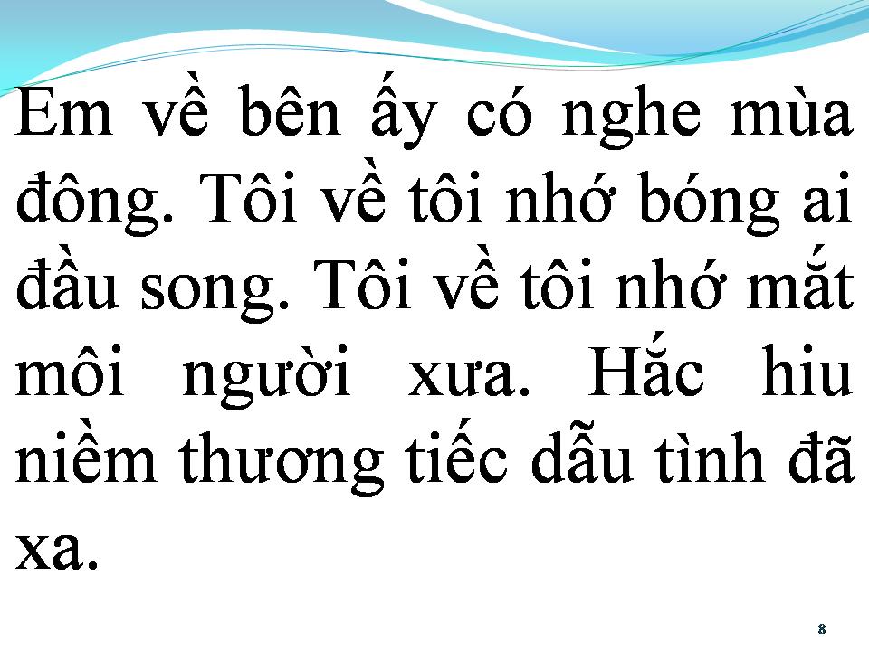 Lời bài hát BẾN QUẠNH HIU