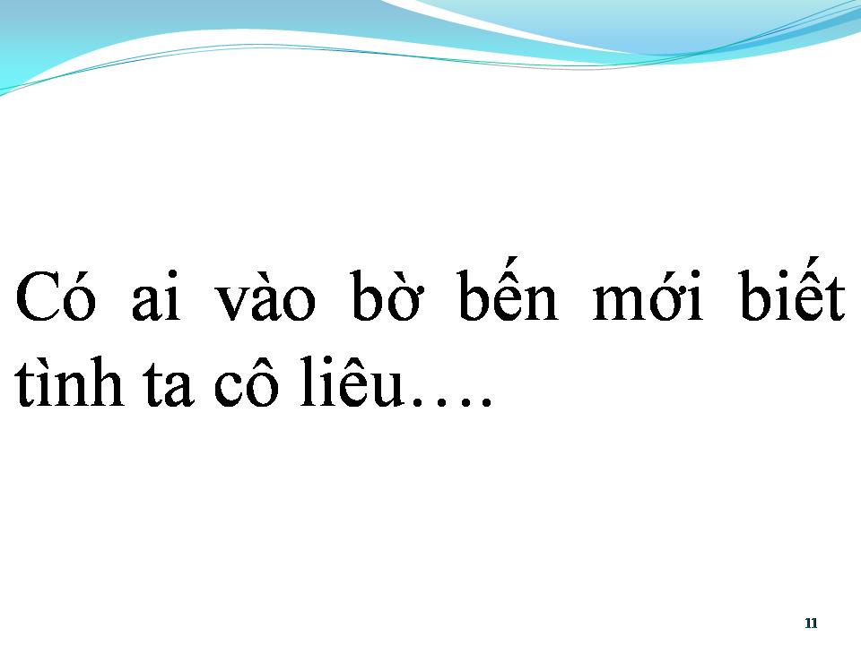 Lời bài hát BẾN QUẠNH HIU