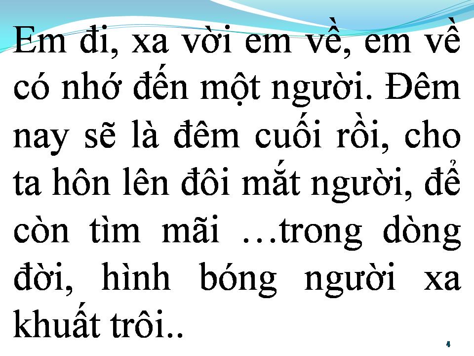Lời bài hát BÊN EM NGÀY CUỐI