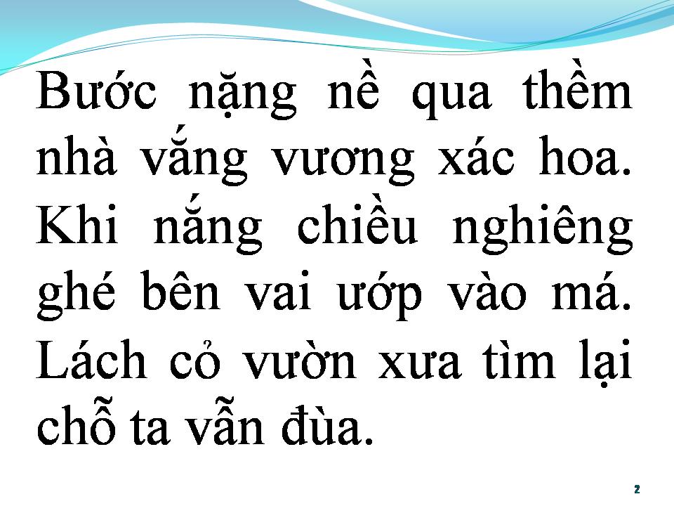 Lời bài hát BẾN GIANG ĐẦU