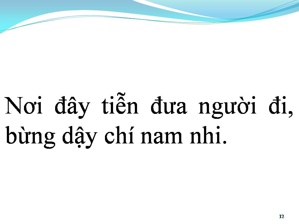 Lời bài hát BẾN HÀNG GIANG
