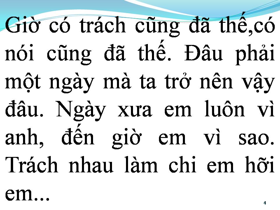 Lời bài hát BÊN NHAU DÙ KHÔNG CÒN CẢM GIÁC
