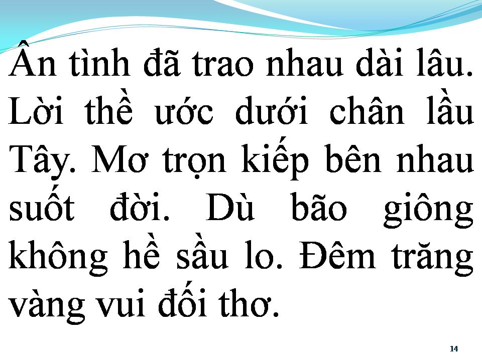 Lời bài hát BÊN NHAU TRỌN KIẾP