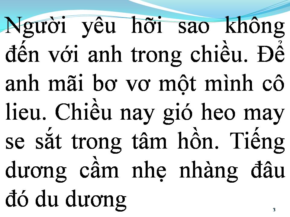 Lời bài hát BÊN TRỜI CÔ LIÊU