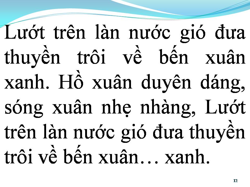 Lời bài hát BẾN XUÂN XANH
