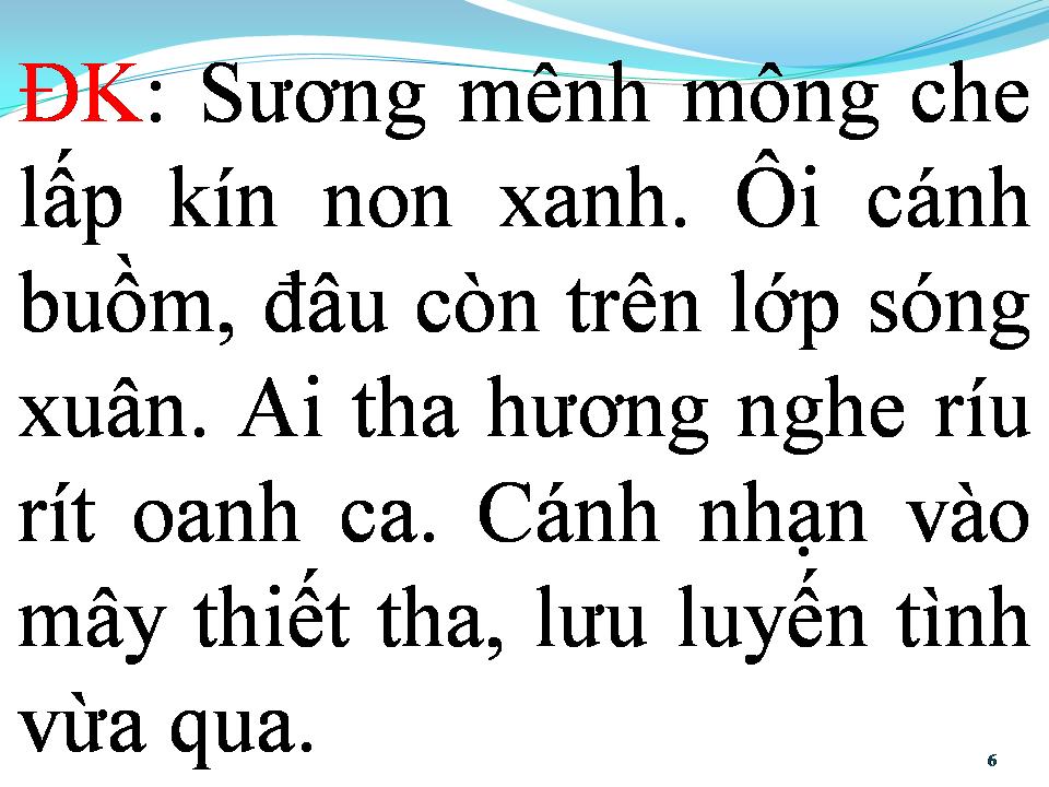 Lời bài hát BẾN XUÂN