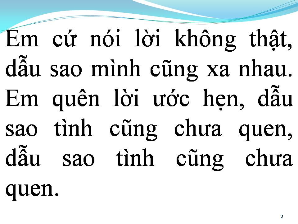 Lời bài hát BIỂN BUỒN