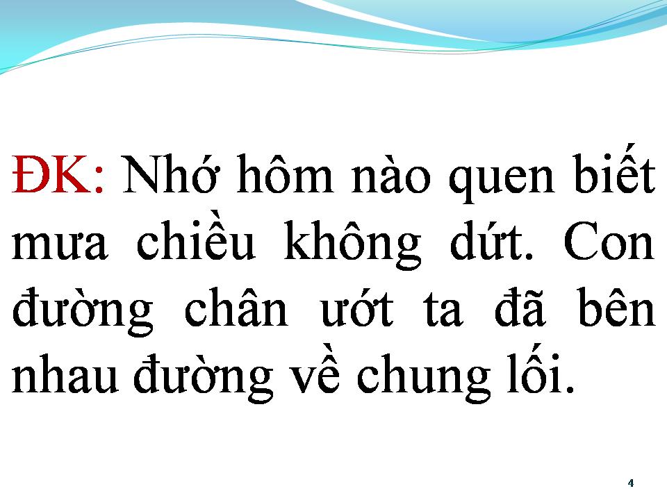 Lời bài hát BIỂN CHIỀU