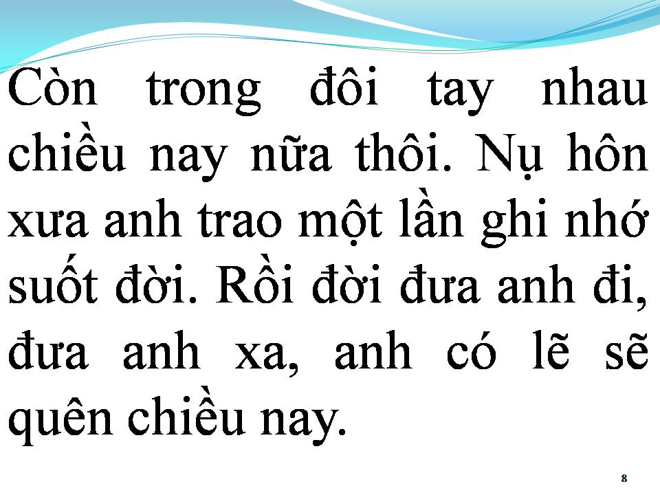 Lời bài hát BIỂN RU NIỀM NHỚ