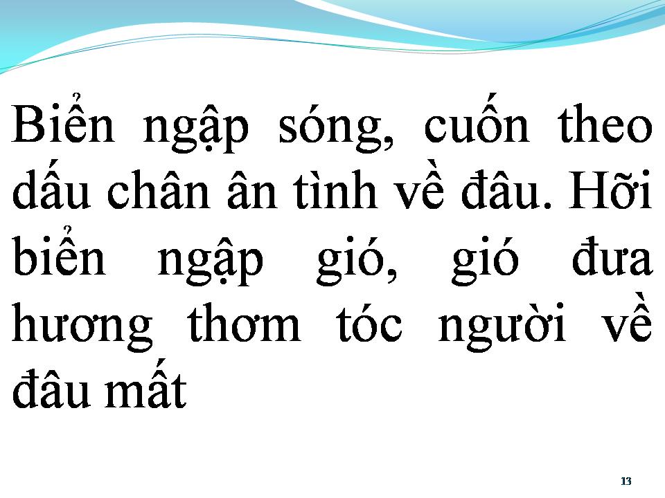 Lời bài hát BIỂN RU NIỀM NHỚ