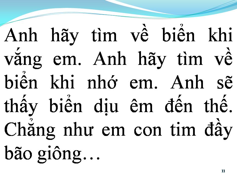 Lời bài hát BIỂN THỨC