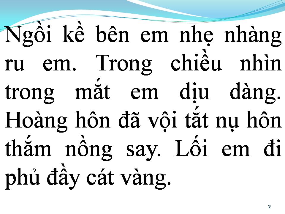 Lời bài hát BIỂN TRẮNG