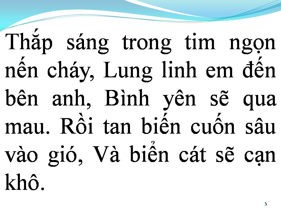 Lời bài hát BIỂN TRẮNG