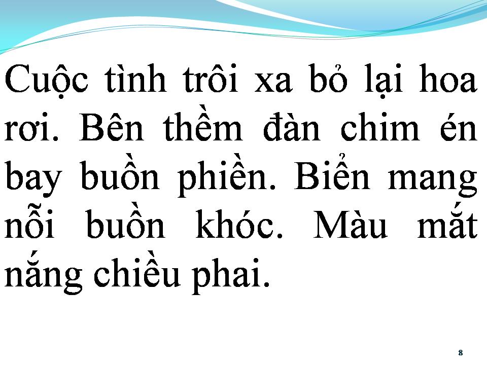 Lời bài hát BIỂN TRẮNG
