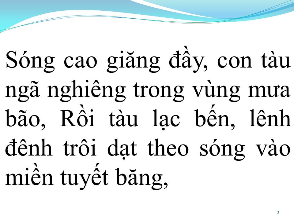 Lời bài hát BIỂN TUYẾT