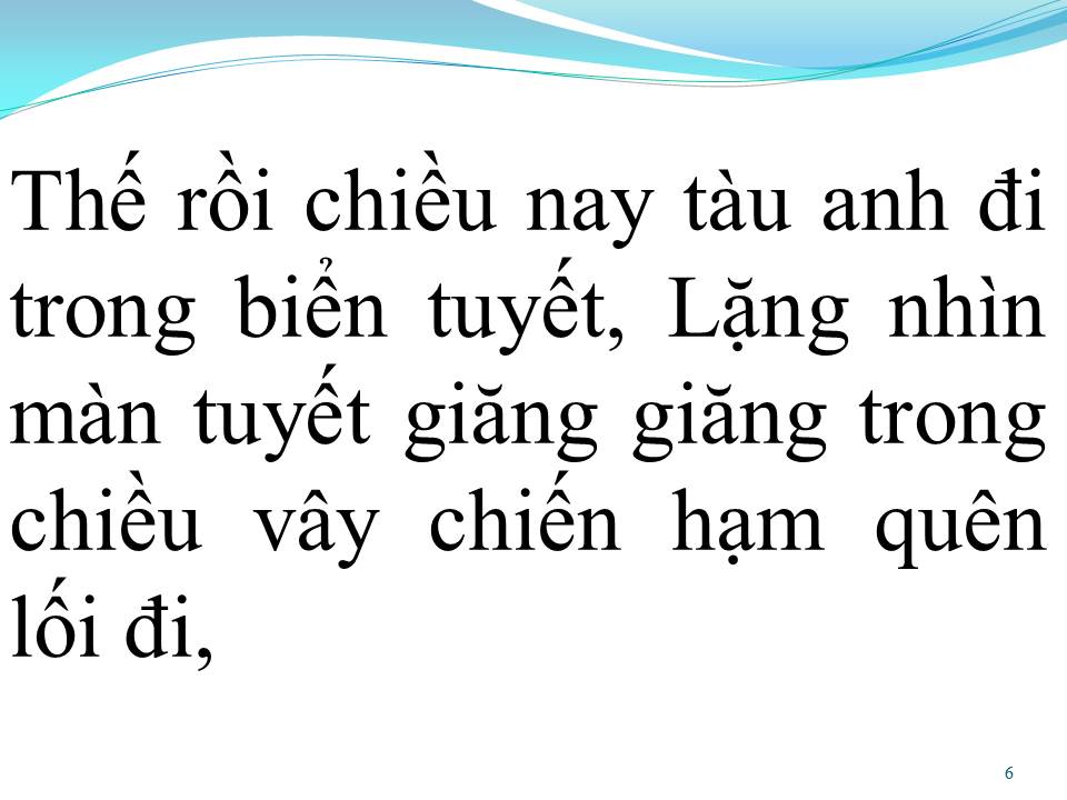 Lời bài hát BIỂN TUYẾT
