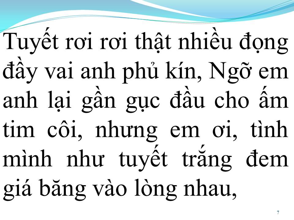 Lời bài hát BIỂN TUYẾT