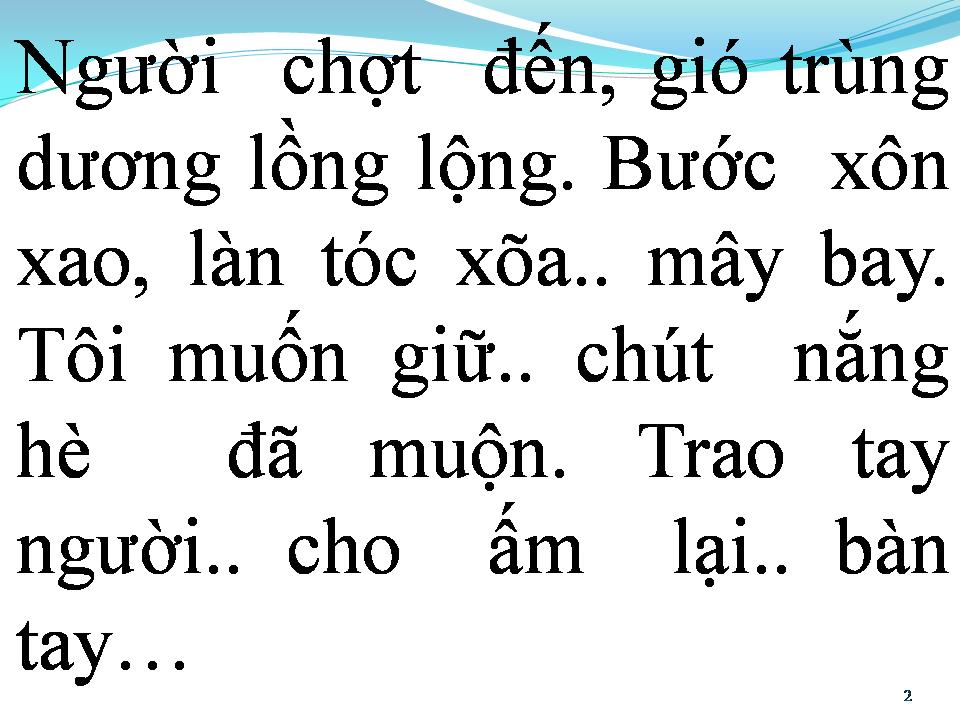 Lời bài hát BIỂN VÀ EM