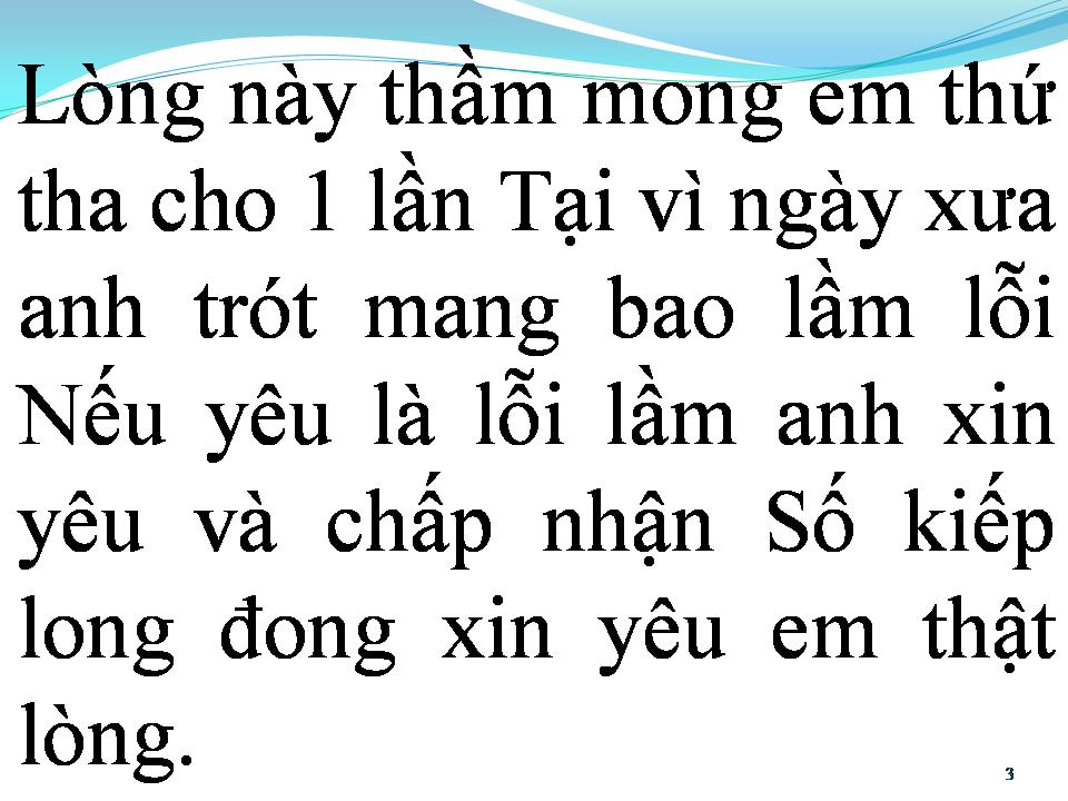 Lời bài hát BIẾT ANH SAI