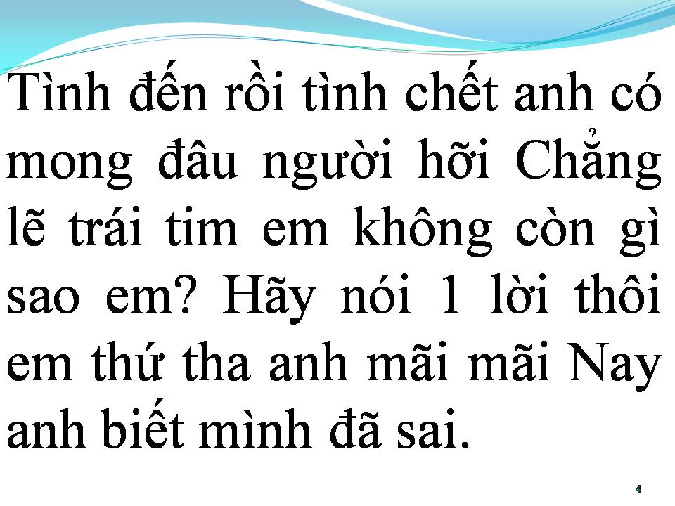 Lời bài hát BIẾT ANH SAI