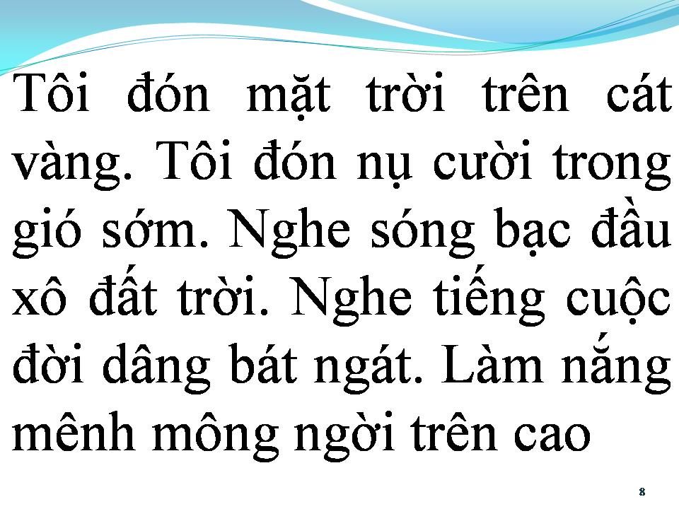 Lời bài hát BÌNH MINH TRÊN BIỂN