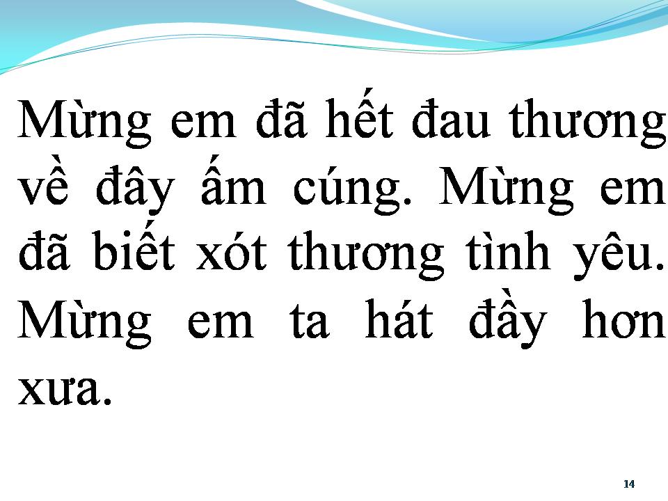 Lời bài hát BÌNH YÊN