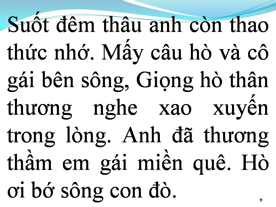 Lời bài hát BỎ LẠI DÒNG SÔNG