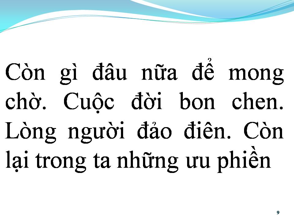 Lời bài hát BƠ VƠ
