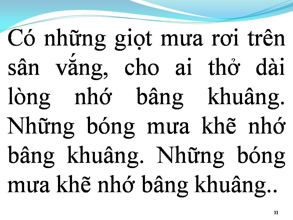 Lời bài hát BONG BÓNG MƯA