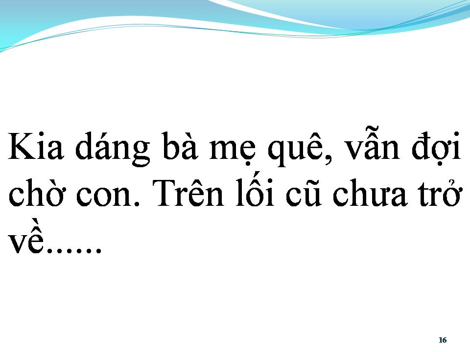 Lời bài hát BÓNG CHIỀU LÀNG TÔI