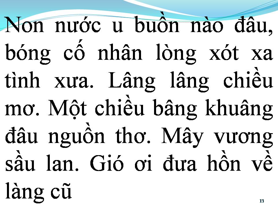 Lời bài hát BÓNG CHIỀU XƯA