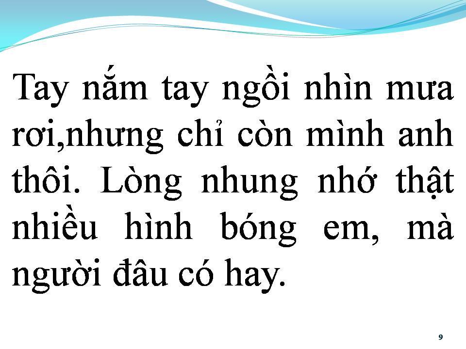 Lời bài hát BÓNG HÌNH