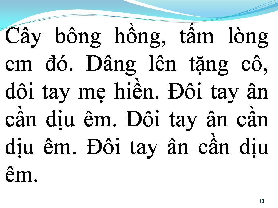 Lời bài hát BÔNG HỒNG TẶNG CÔ