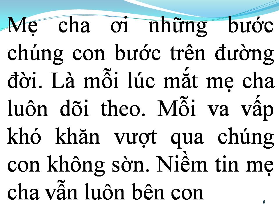 Lời bài hát BÓNG MÁT ĐỜI CON