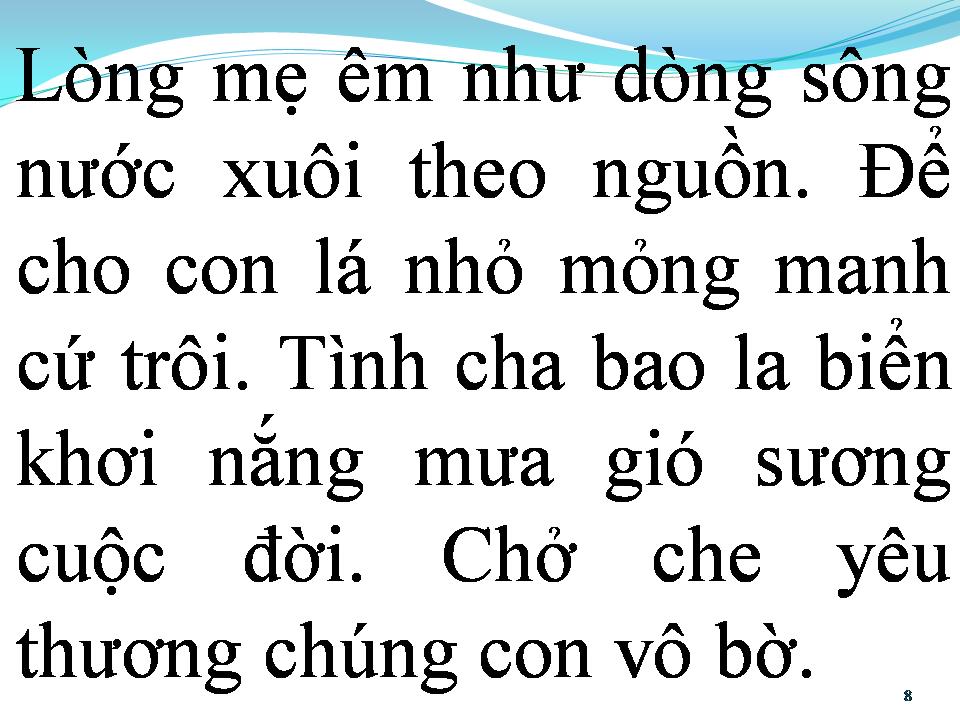 Lời bài hát BÓNG MÁT ĐỜI CON