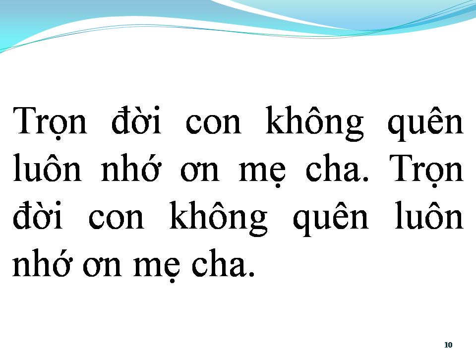 Lời bài hát BÓNG MÁT ĐỜI CON