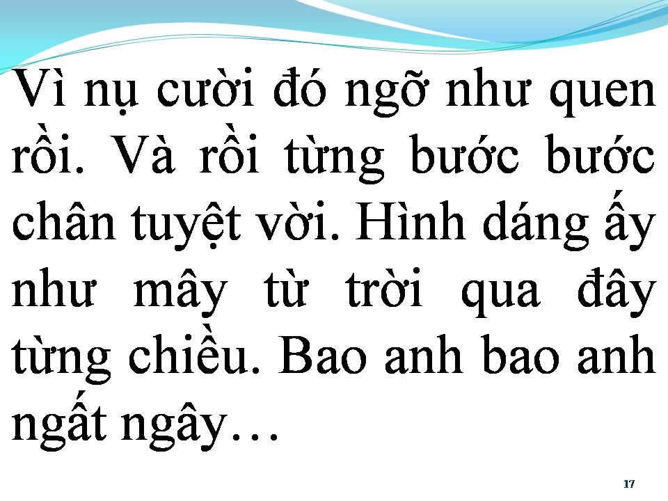 Lời bài hát BÓNG MÂY QUA THỀM