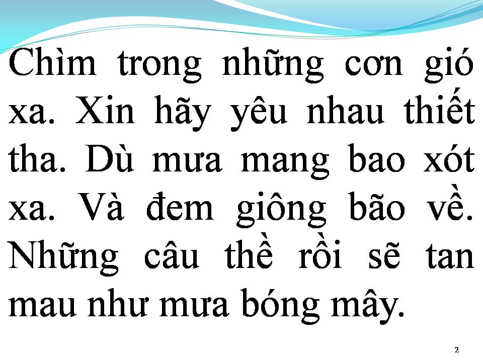 Lời bài hát BÓNG MÂY THỜI GIAN