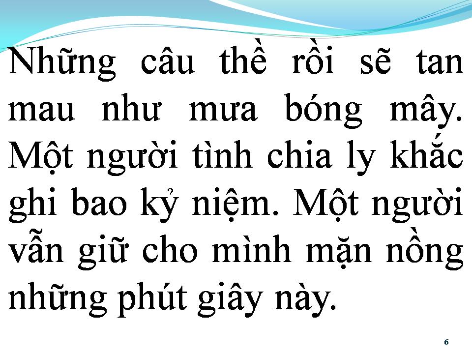 Lời bài hát BÓNG MÂY THỜI GIAN