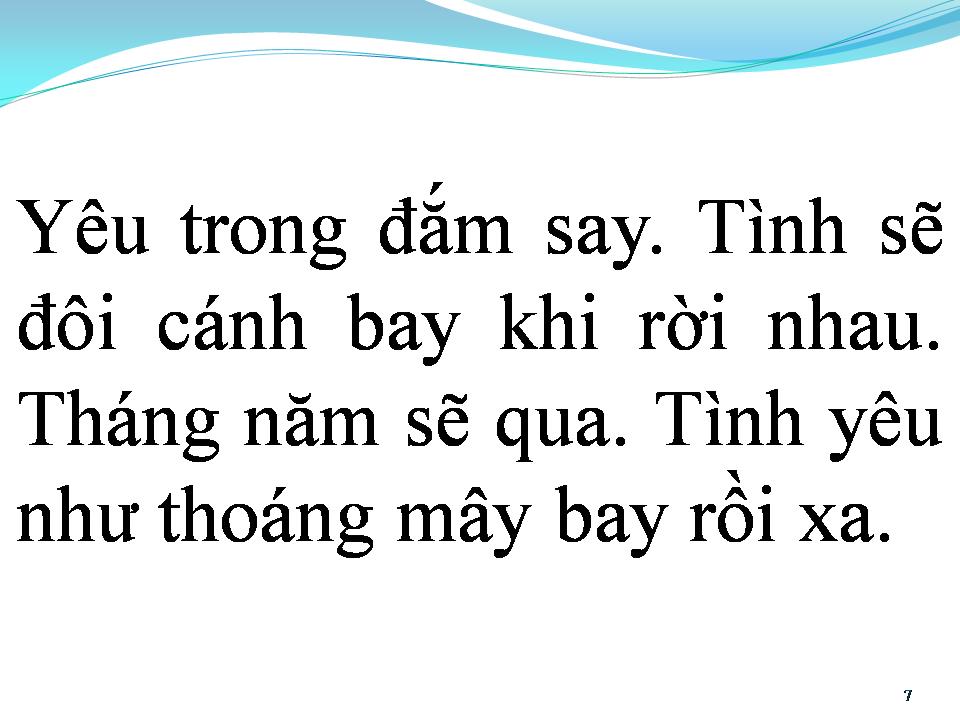 Lời bài hát BÓNG MÂY THỜI GIAN