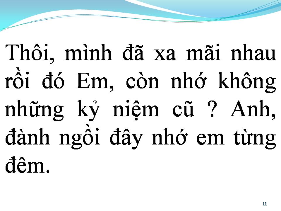 Lời bài hát BÓNG MÂY TÌNH YÊU