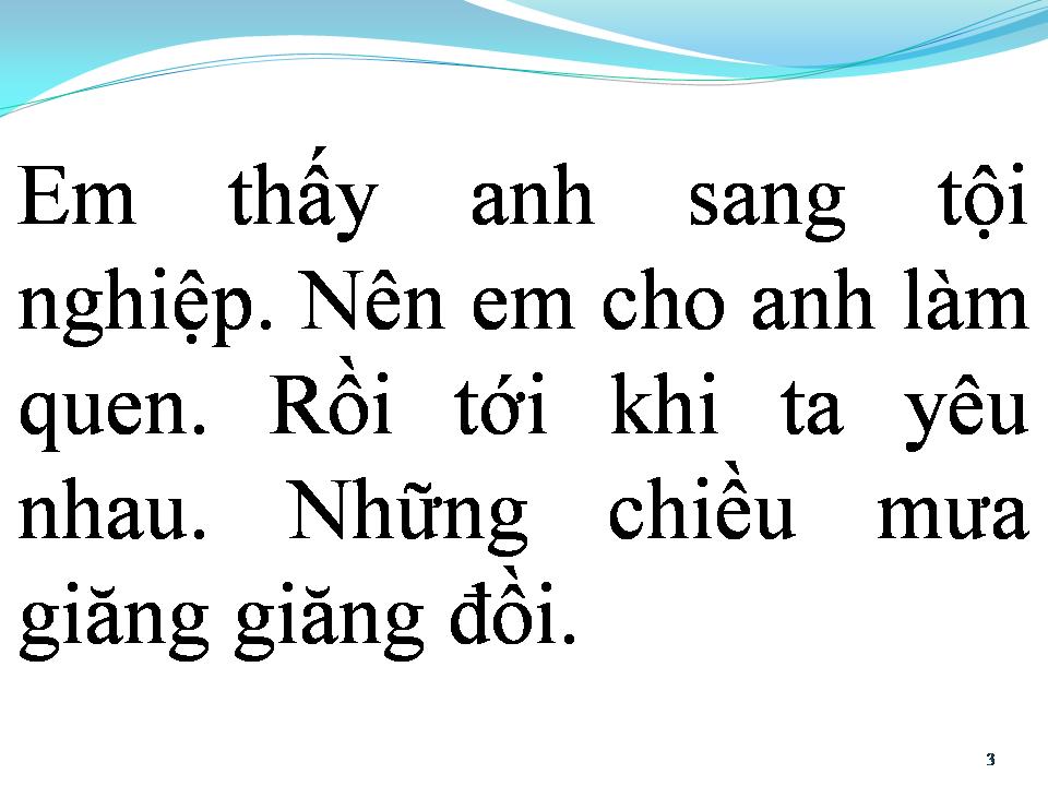 Lời bài hát BỌT MƯA