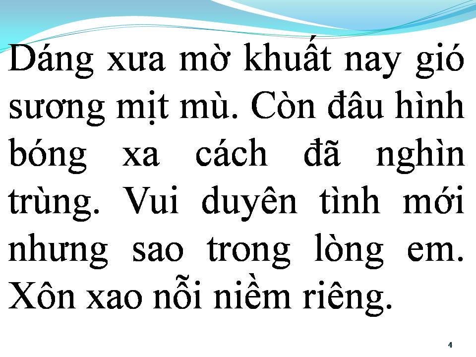 Lời bài hát BỨC TRANH ĐỊNH MỆNH